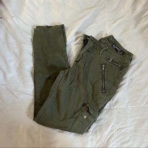 Blank NYC Green Cargo Pants